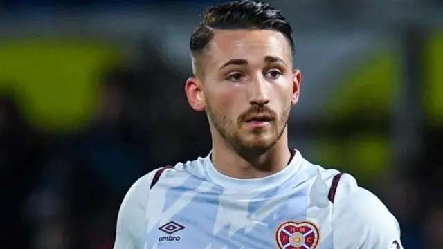 Hearts forward Donis Avdijaj