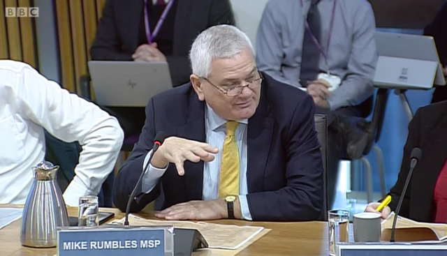 Lib Dem MSP Mike Rumbles