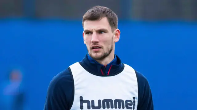 Rangers full-back Borna Barisic