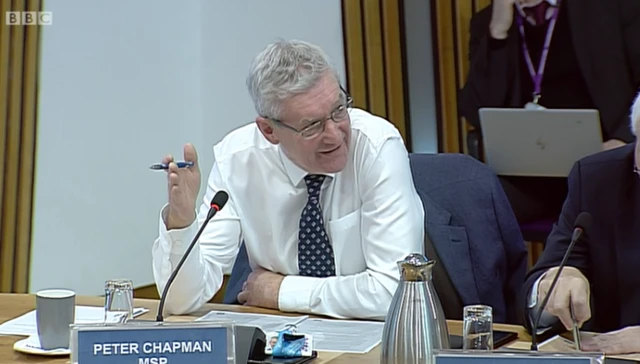 Tory MSP Peter Chapman