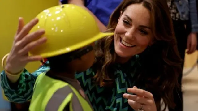 The Duchess of Cambridge visiting Thinktank, a science museum in Birmingham