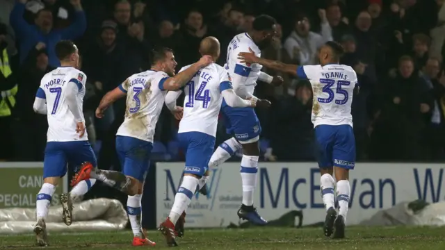 Tranmere celebrate