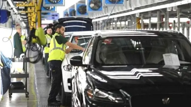 Jaguar Land Rover factory