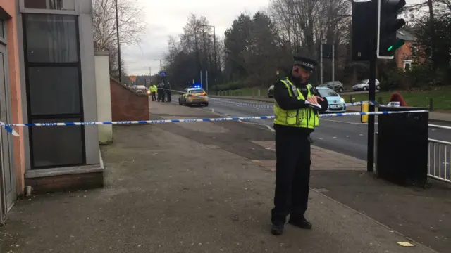 Cordon in Sheffield