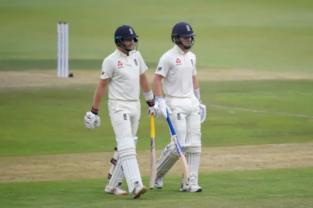 Joe Root and Ollie Pope