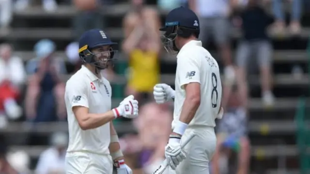 Mark Wood and stuart Broad