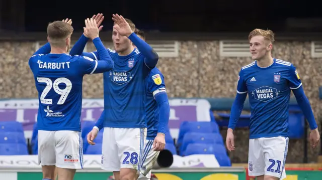 Ipswich celebrate