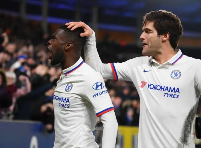 Fikayo Tomori and Marcos Alonso