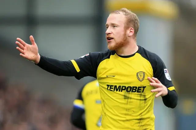 Liam Boyce in action for Burton Albion