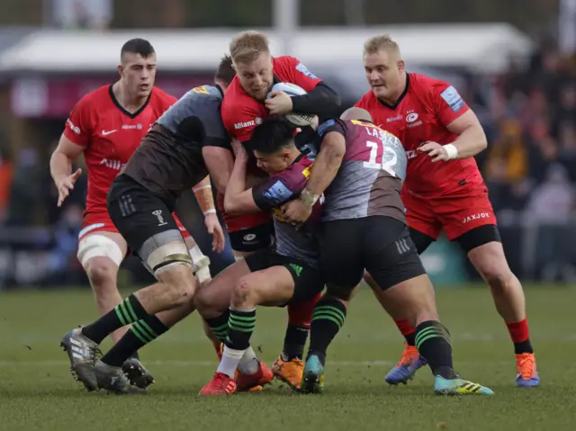 Harlequins v Saracens