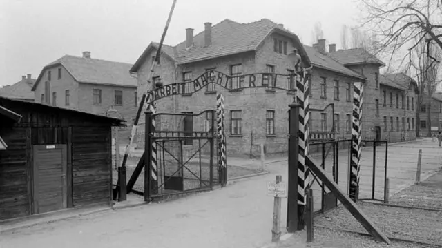 The daily rations at Auschwitz were a cup of water and a bread roll