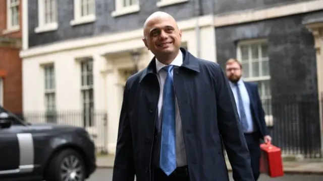 Chancellor Sajid Javid