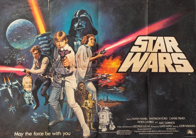 Star Wars cinema poster