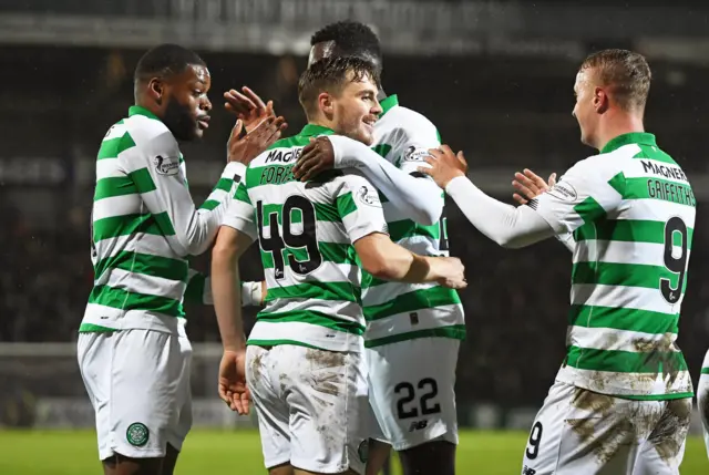 Celtic are cruising to victory in Perth