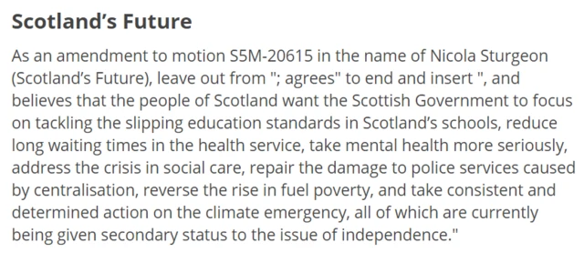 Lib Dem amendment