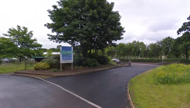 Entrance to Lakeside Plant Centre