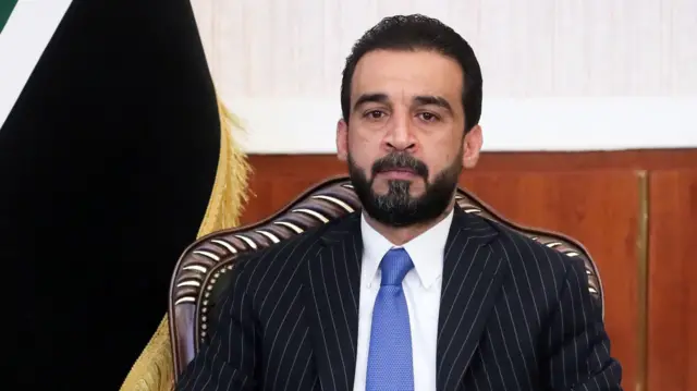 Mohamed al-Halbousi, Chairman of the Council of Representatives [unicameral Iraqi Parliament],