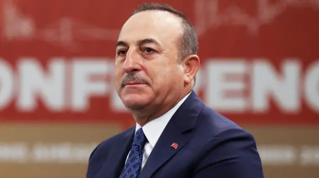 Turkish Foreign Minister Mevlut Cavusoglu