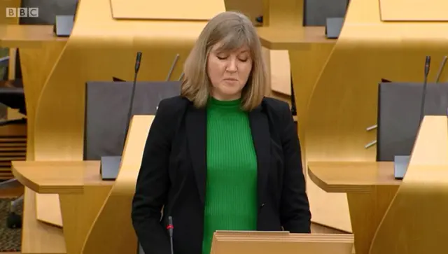 Green MSP Alison Johnstone