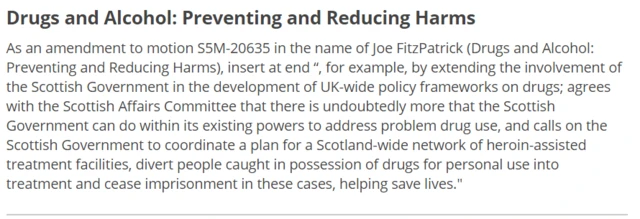 Lib Dem amendment