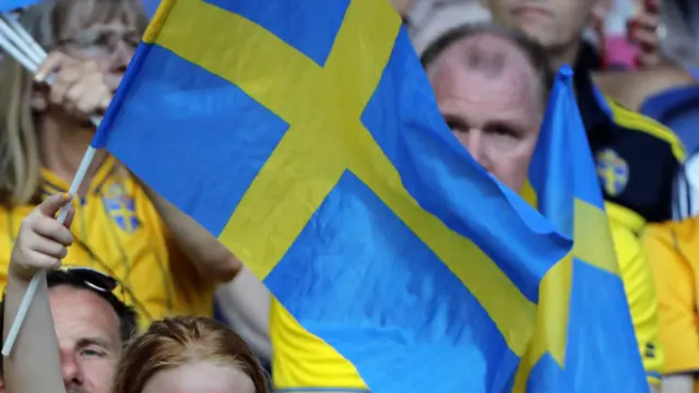 Swedish flags