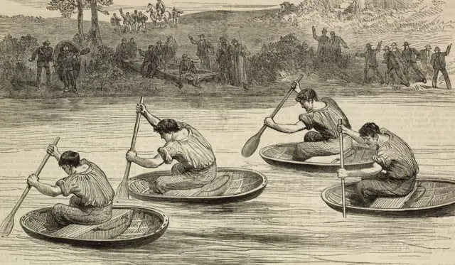 Coracle race