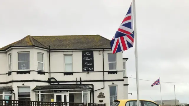 The White Lion Hotel in Claremont Road, Seaford