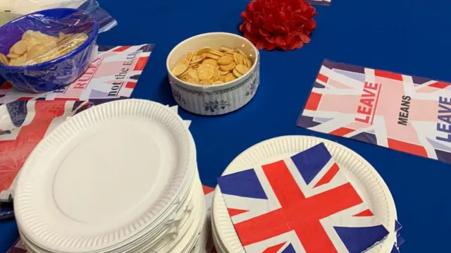 Brexit buffet in Romford