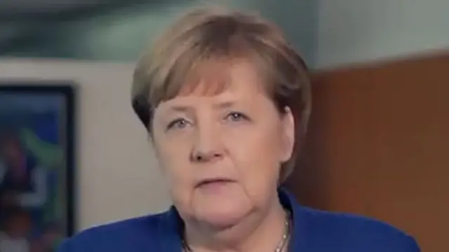 German Chancellor Angela Merkel