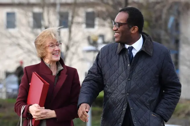 Andrea Leadsom and Kwasi Kwarteng