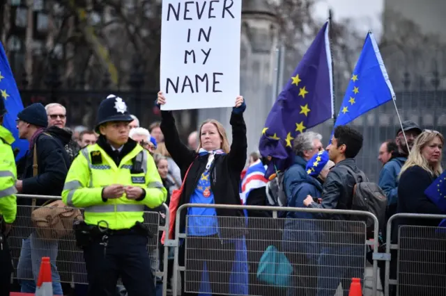 Pro-EU activists