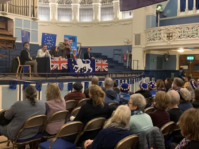 EU gathering at Oxford Town Hall