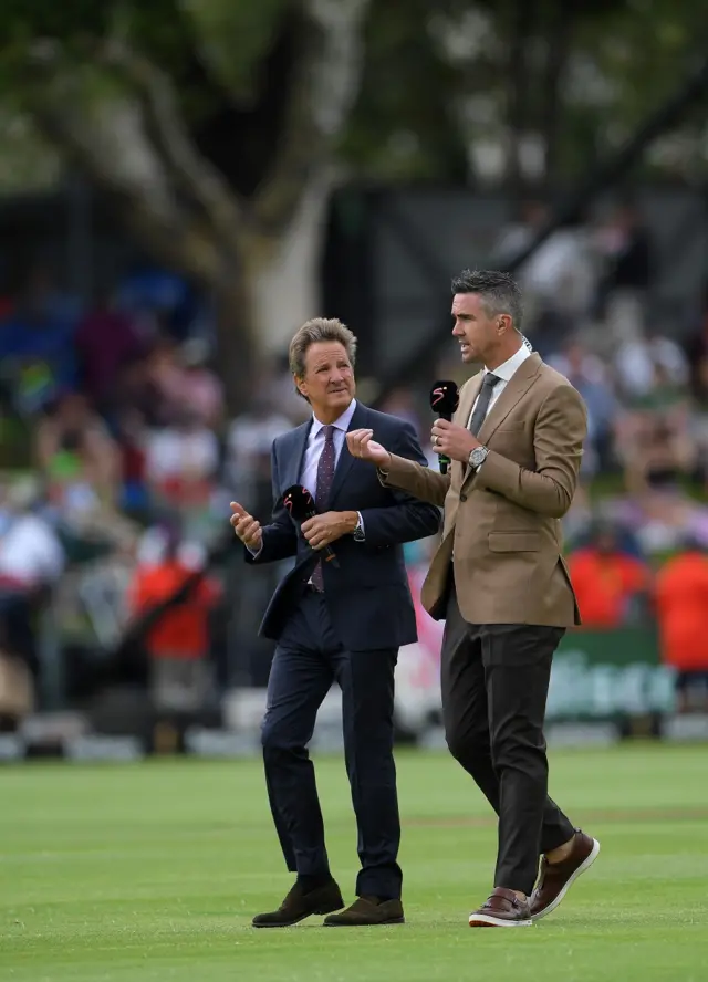 Mark Nicholas and Kevin Pietersen