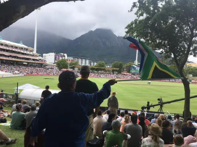 South Africa fans