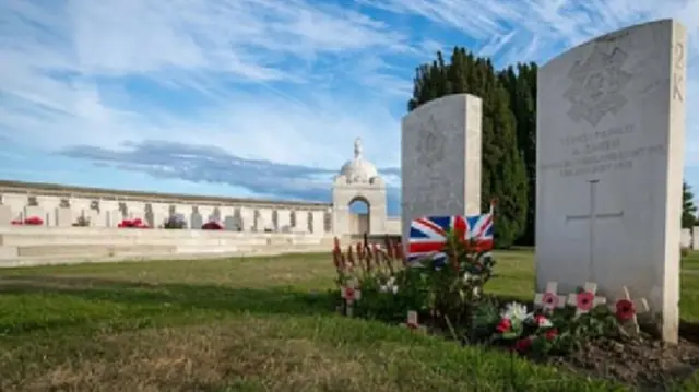 War graves for Scottish soldiers