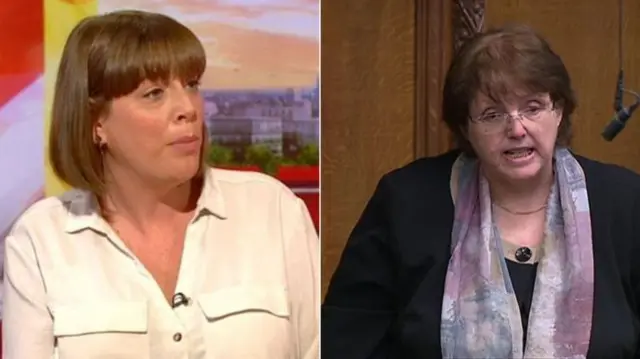 MPs Jess Phillips and Rosie Cooper