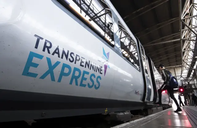 A TransPennine Express train