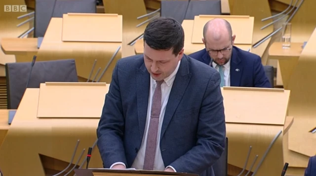 Business Minister Jamie Hepburn