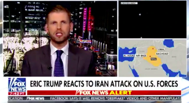 Eric Trump on Fox News