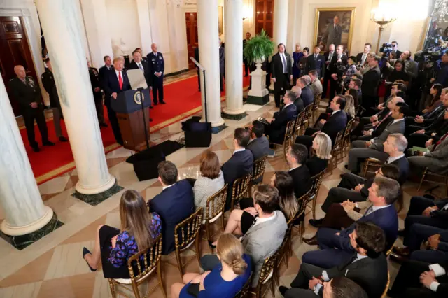 Trump speaks in Washington