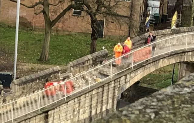 City walls in York