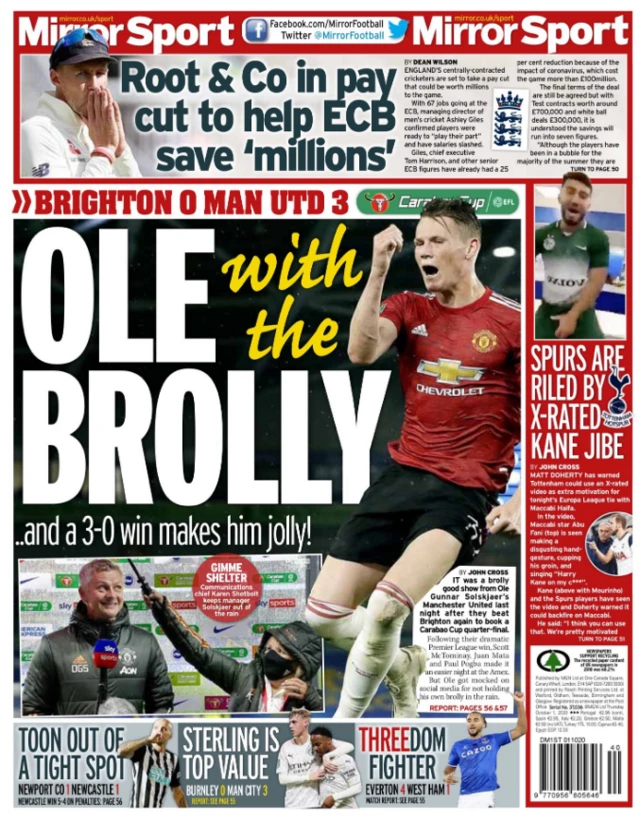 Mirror back page