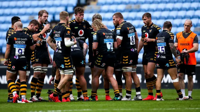 Wasps celebrate