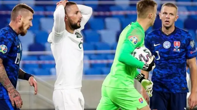 Ireland miss reaction