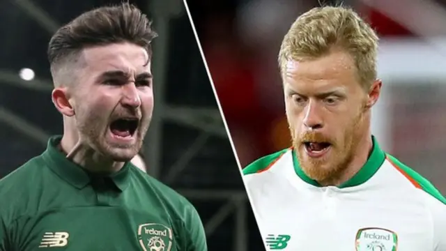 Sean Maguire and Daryl Horgan