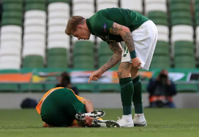 McClean points the finger at Ampadu