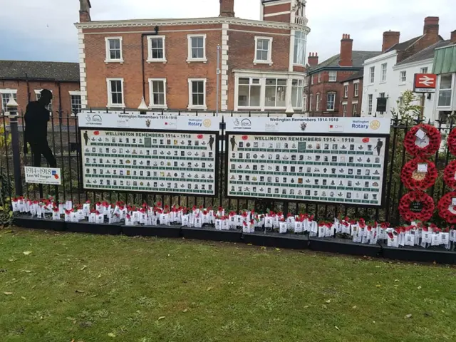 Memorial in Wellington