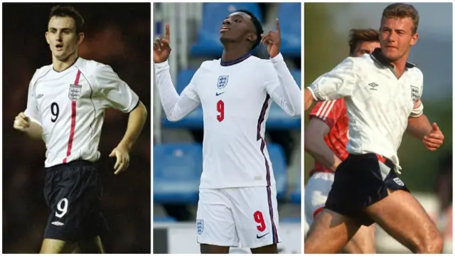 Francis Jeffers, Eddie Nketiah and Alan Shearer