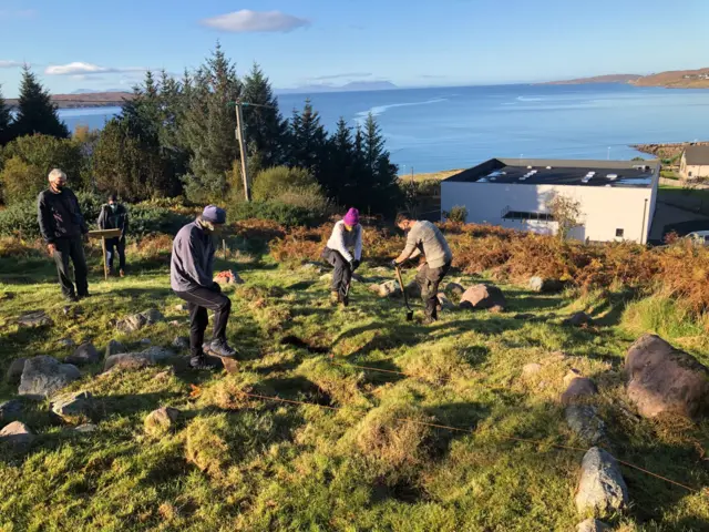 Gairloch Miseum dig