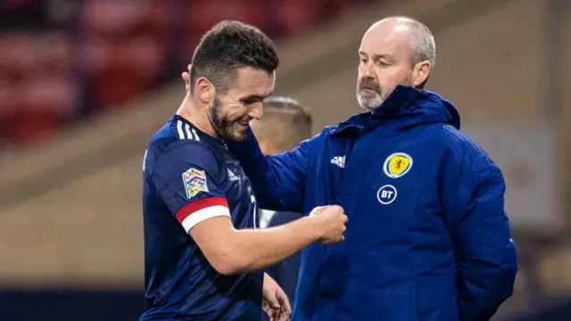 Steve Clarke and John McGinn